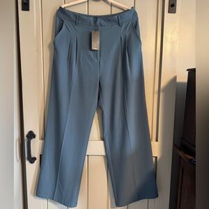 Shinestar Wide Leg Blue Pants